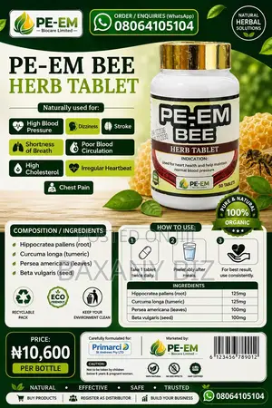 PE-EM BEE Herb Tablet – Natural Herbal Supplement, 50 Tablets