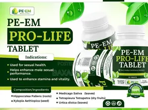 PE-EM Pro-Life Herbal Tablet for Men’s Vitality Stamina – 50 Tablets