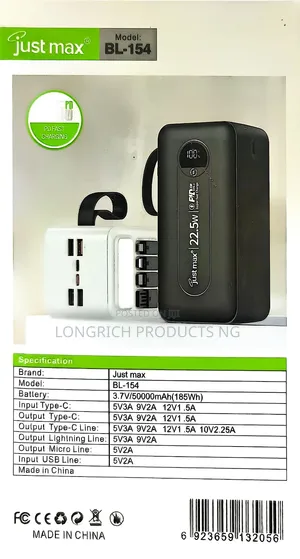 Original Heavy Duty 50000mAh Power Bank