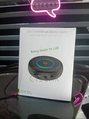 Bluetooth V5.3 Transmitter Receiver for TV to 2 Wireless Headphones