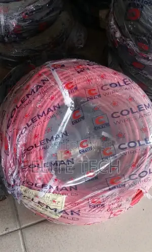 100% Pure Copper 10mm Coleman Electrical Cable (100 Meters)