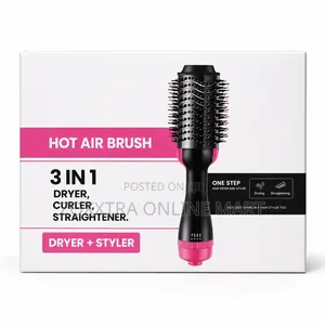 3-in-1 Hot Air Brush Dryer Styler