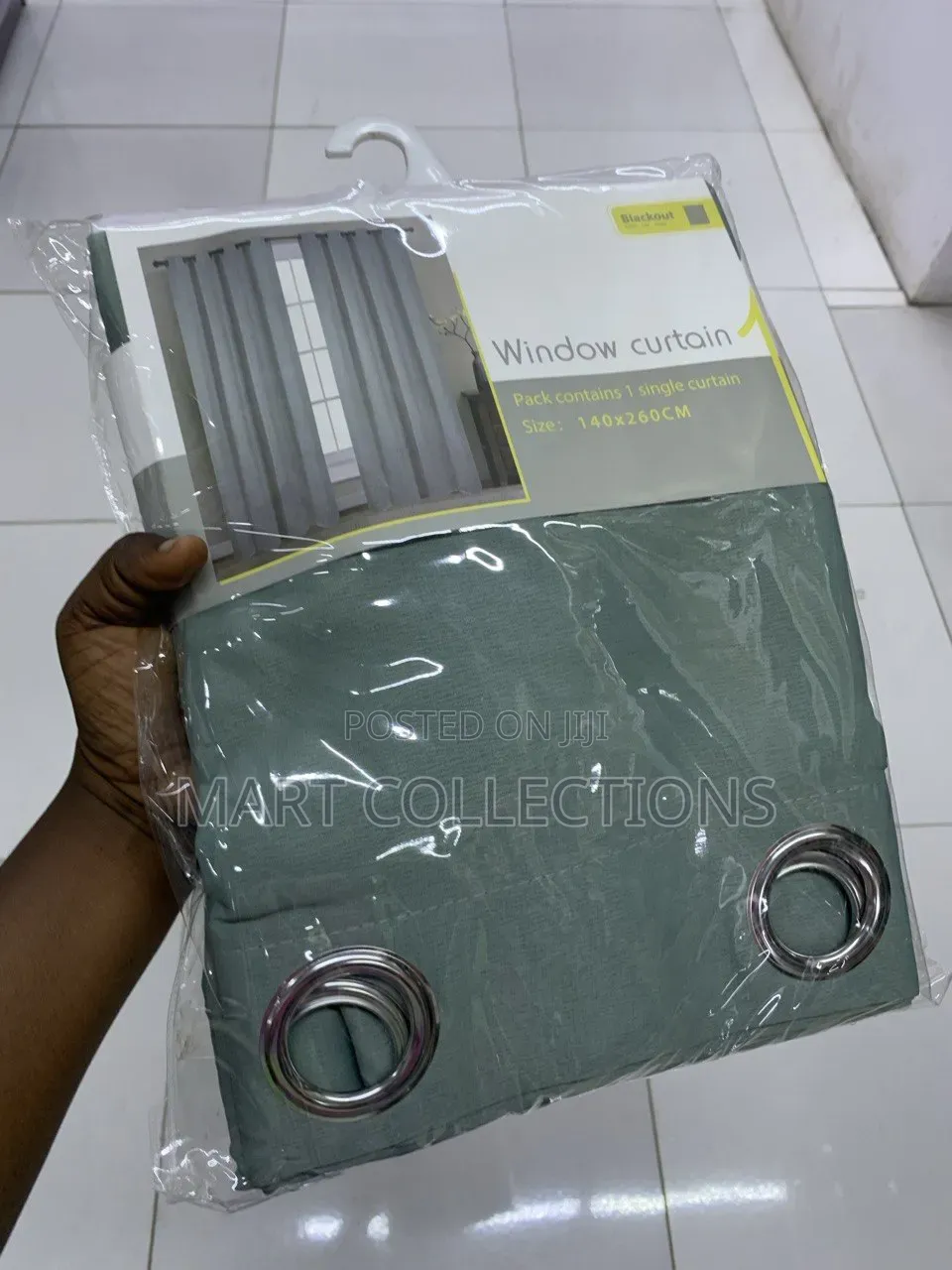 Turkish Blackout Curtain With Rings