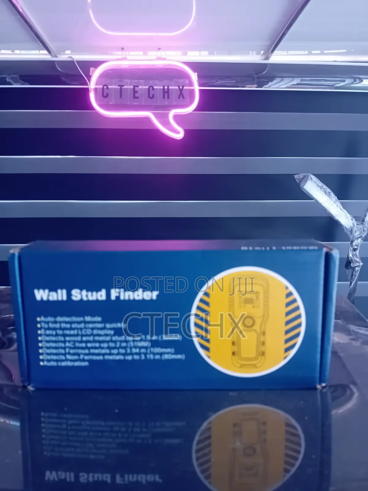 5-in-1 Electronic Stud Detector Wall Scanner With Display Audio Alarm
