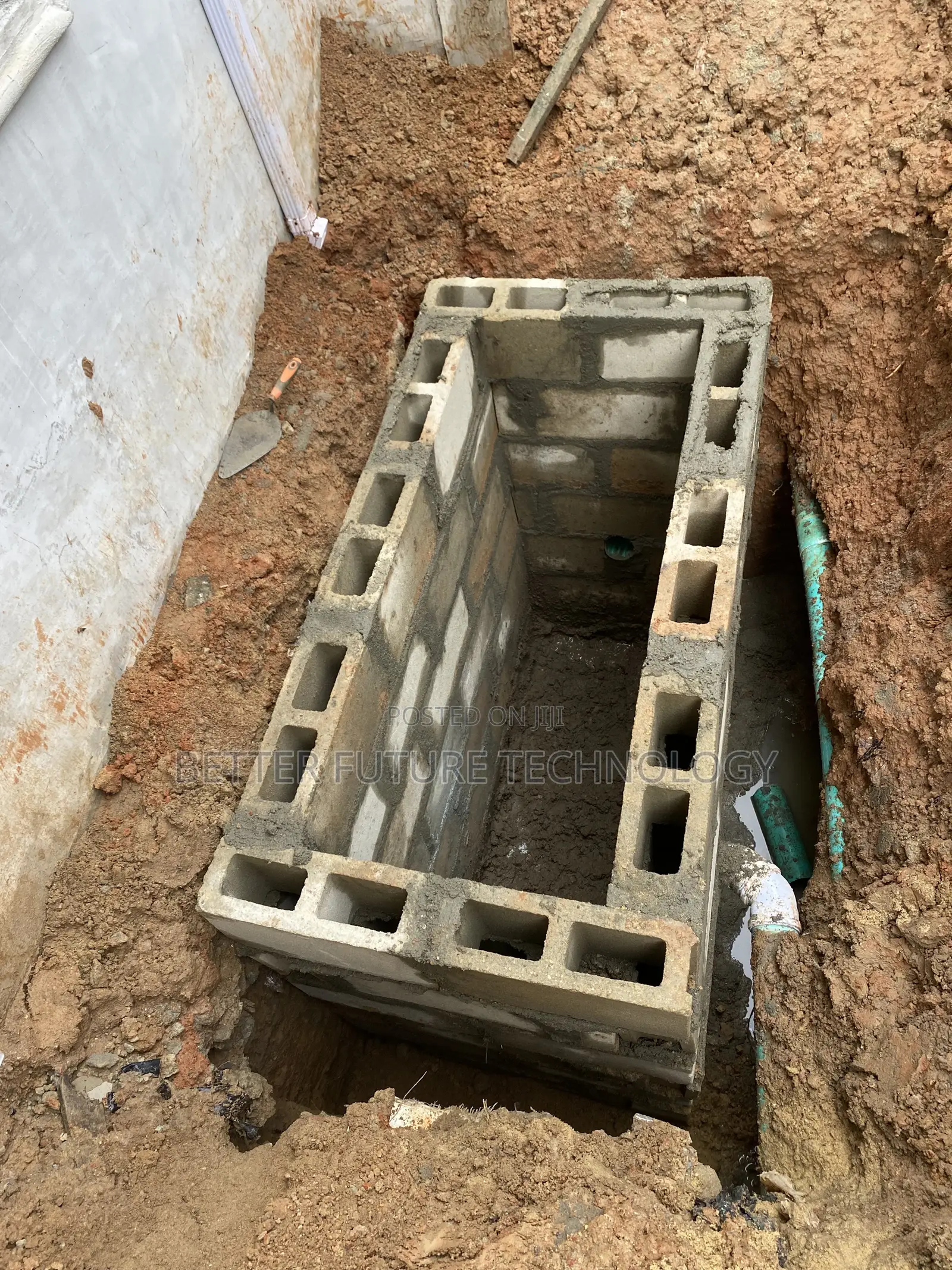 Sewage Digester for 7 Toilets