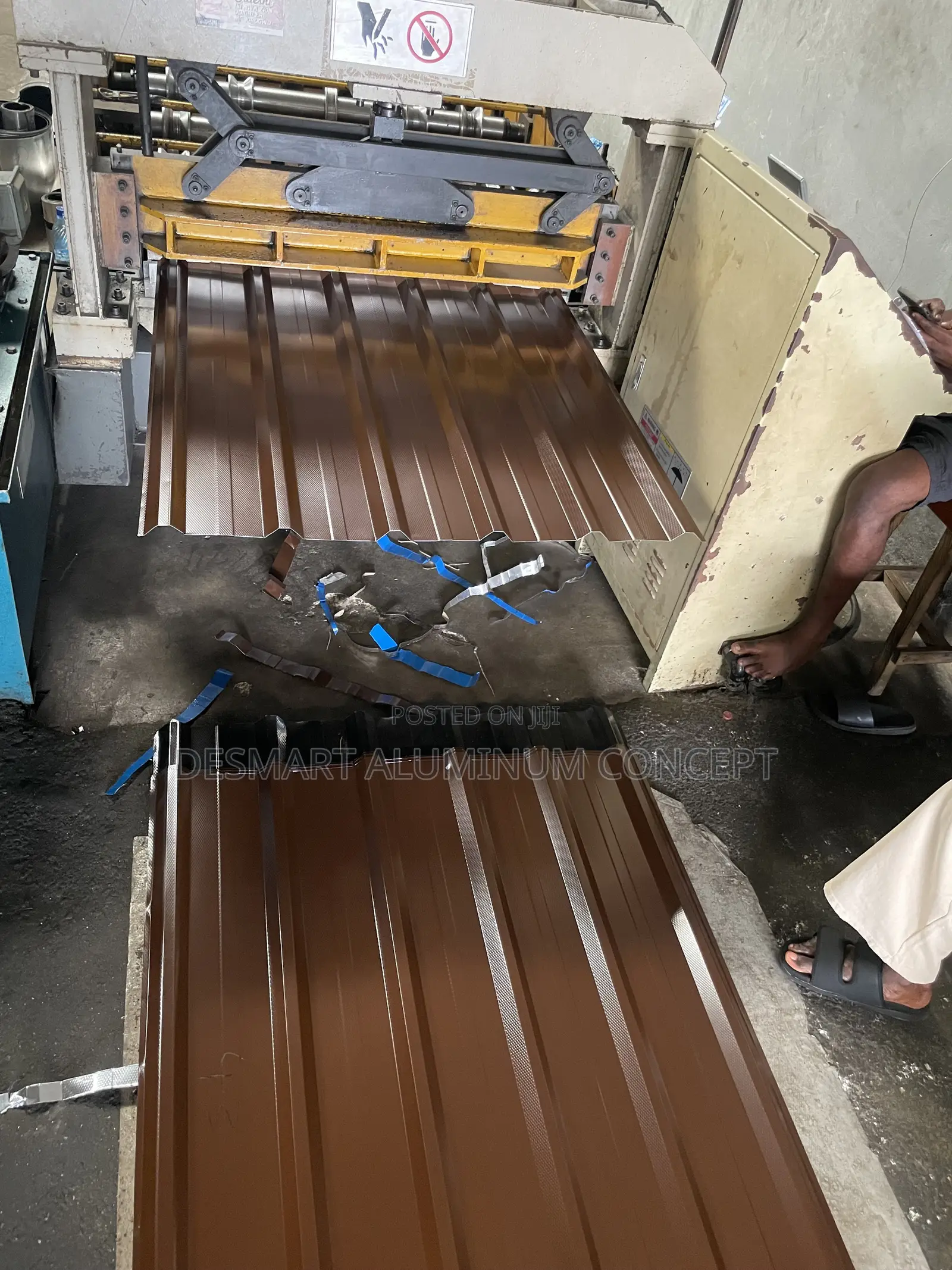 Premium Brown Aluminum Roofing Sheets