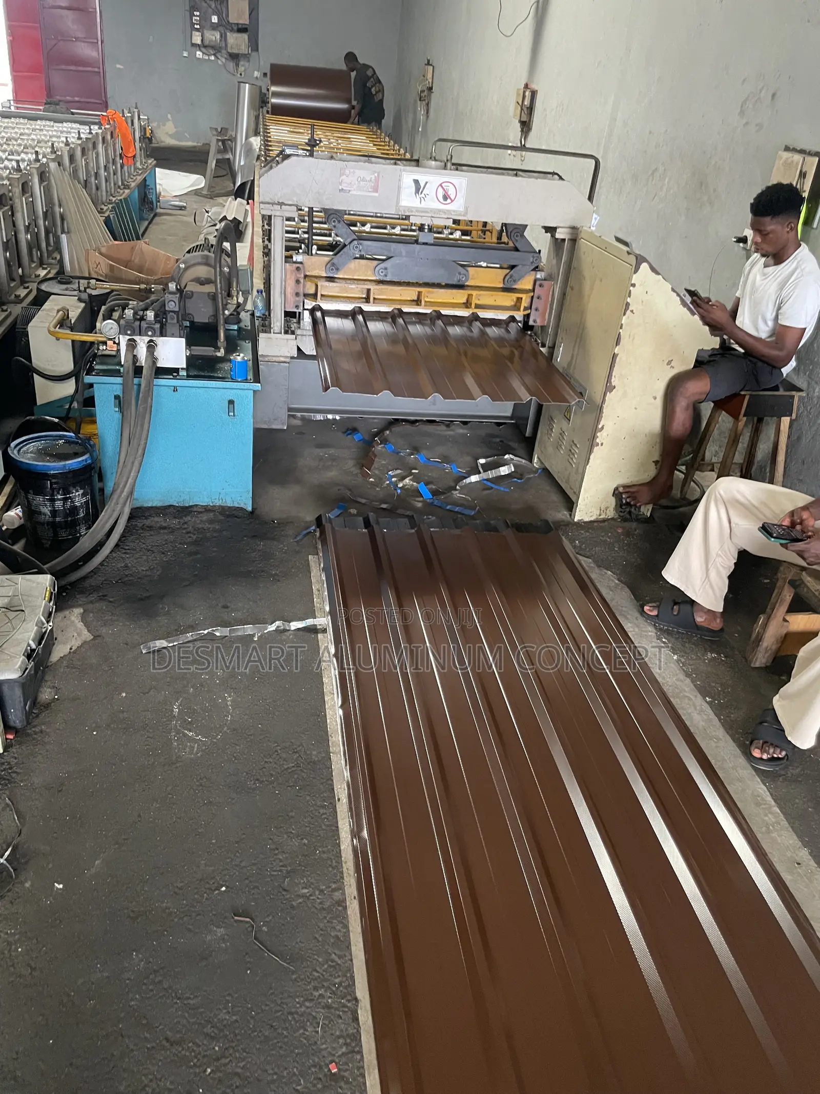 Premium Brown Aluminum Roofing Sheets
