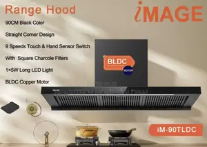 90CM Smart Extractor Hood | 9 Speed | Gesture Control | BLDC Motor