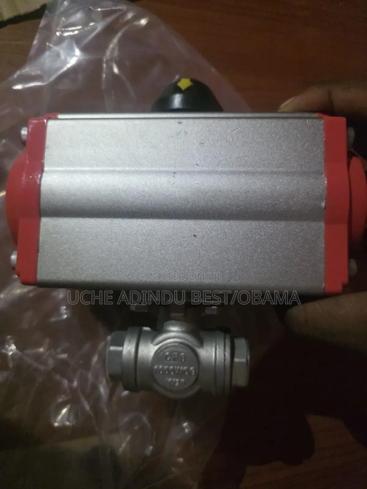 3way Actuator Ball Valve Threaded 1/2"