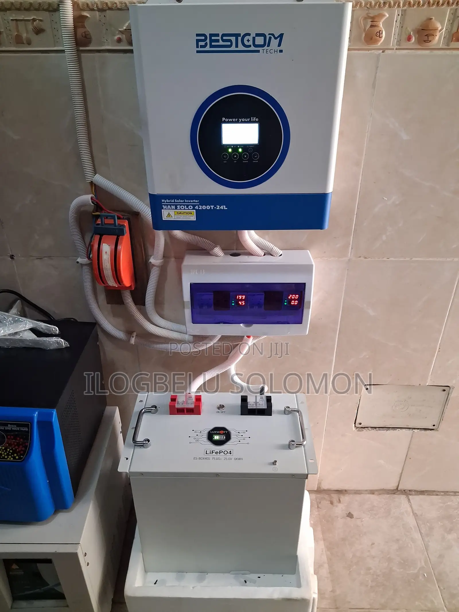 Solar, Inverters and Battery Installation
