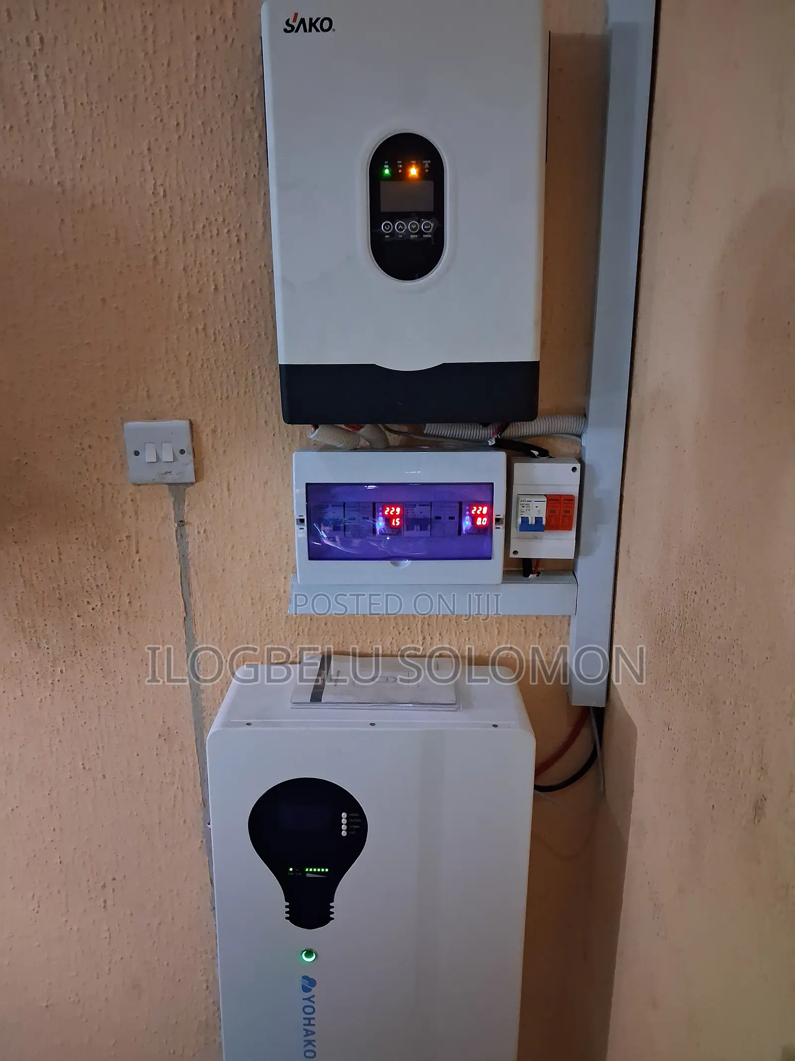 Solar, Inverters and Battery Installation