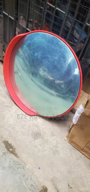 Wide-Angle Outdoor and Indoor Safety Convex Traffic Mirror