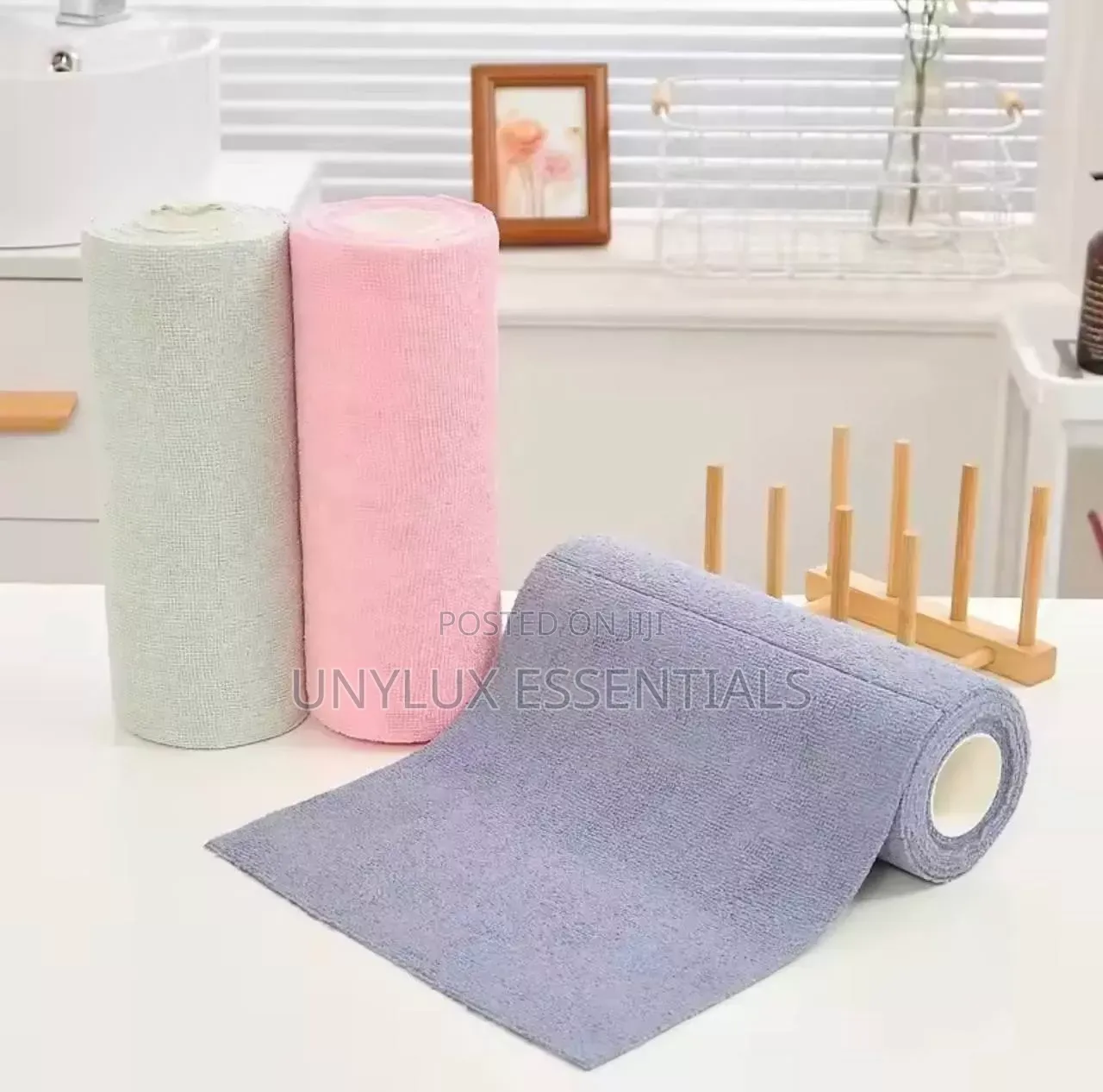 Reusable Microfiber Towel Roll (Roll of 20/30pcs)