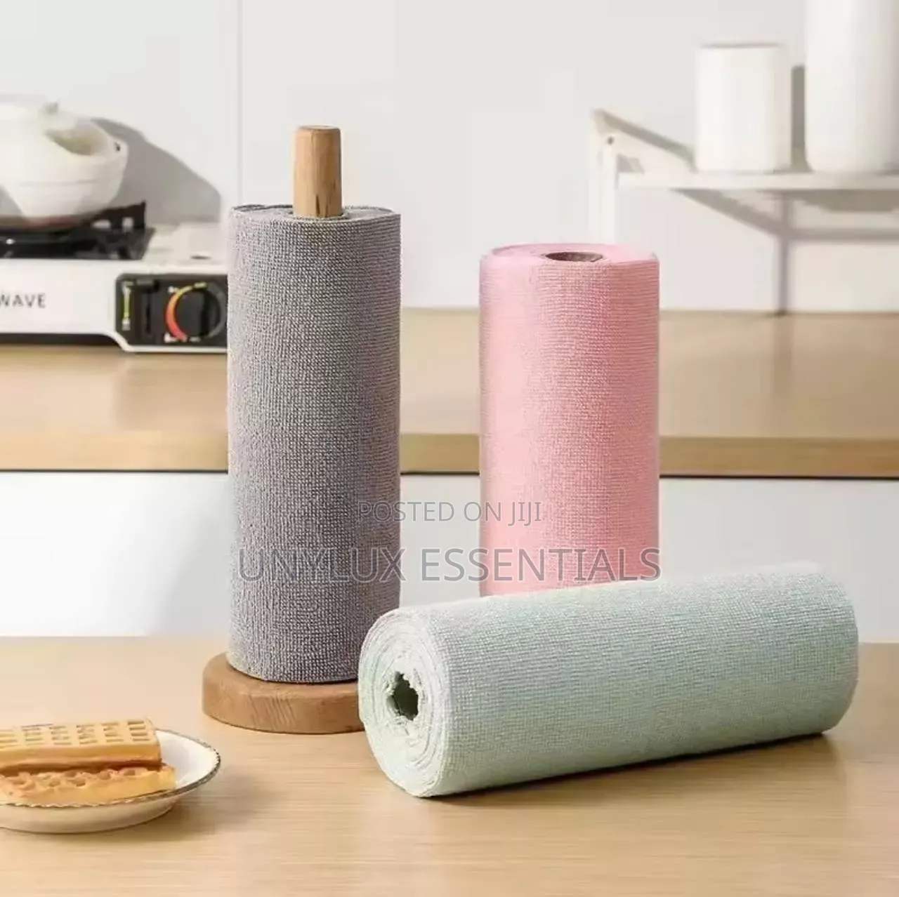 Reusable Microfiber Towel Roll (Roll of 20/30pcs)