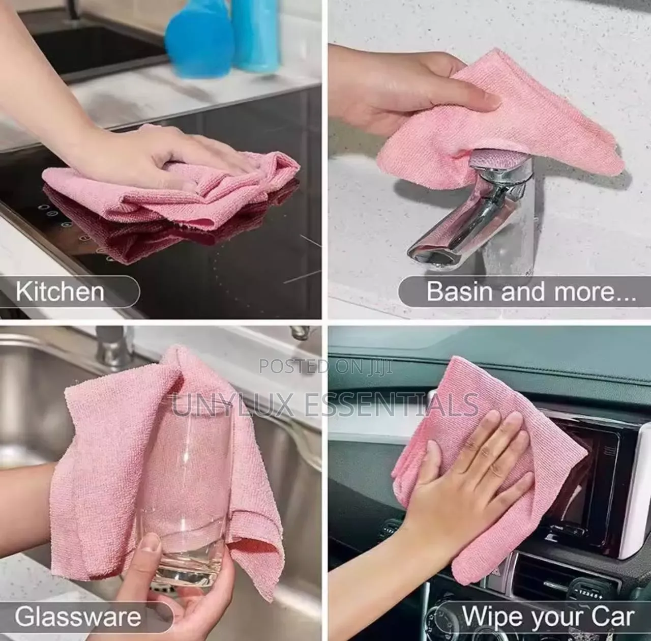 Reusable Microfiber Towel Roll (Roll of 20/30pcs)