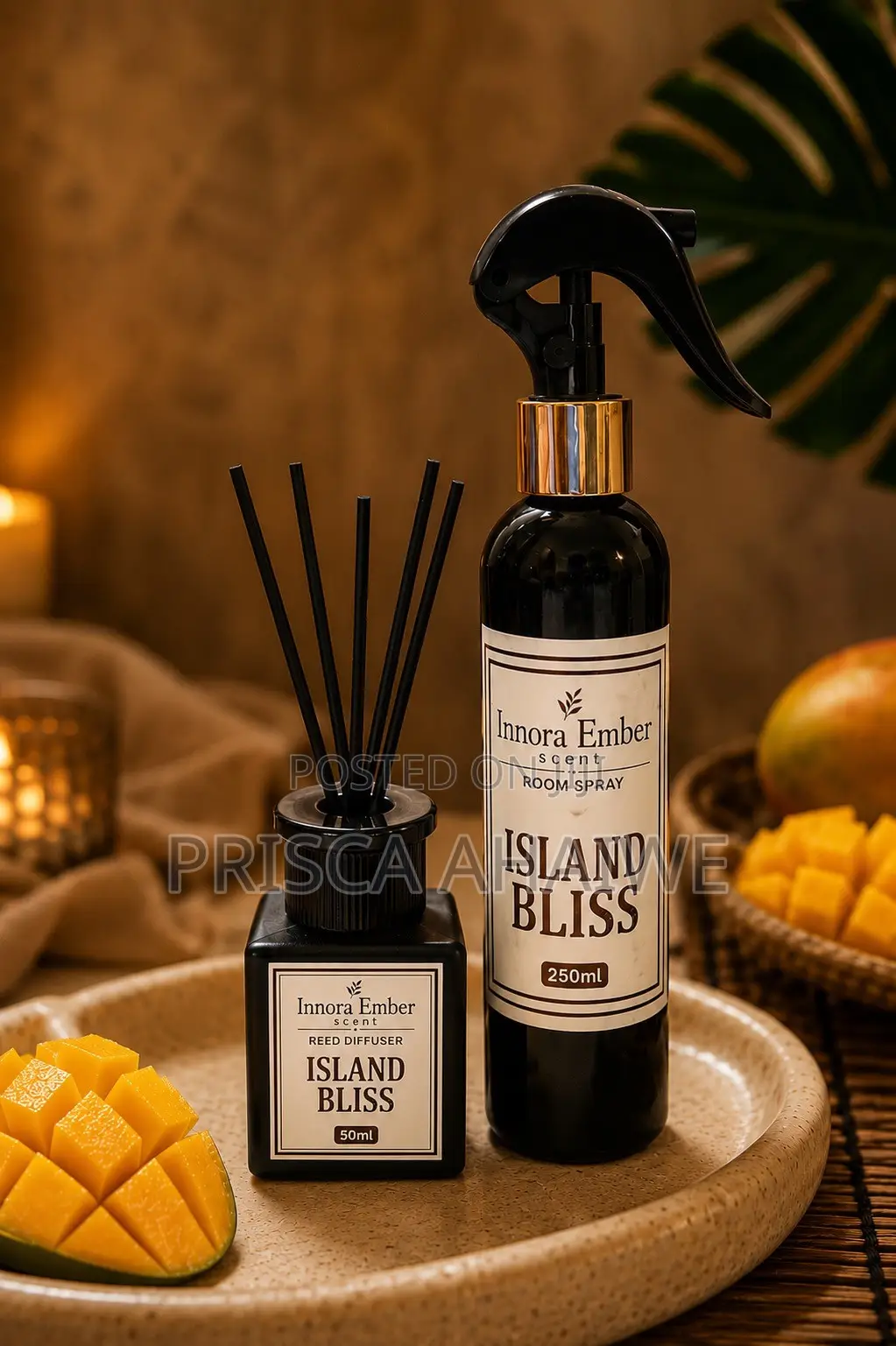 Reed Diffuser and Room Spray