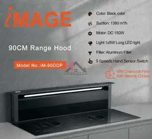 90CM Downdraft Extractor | Auto Opening | Gesture Control | 9 Speed
