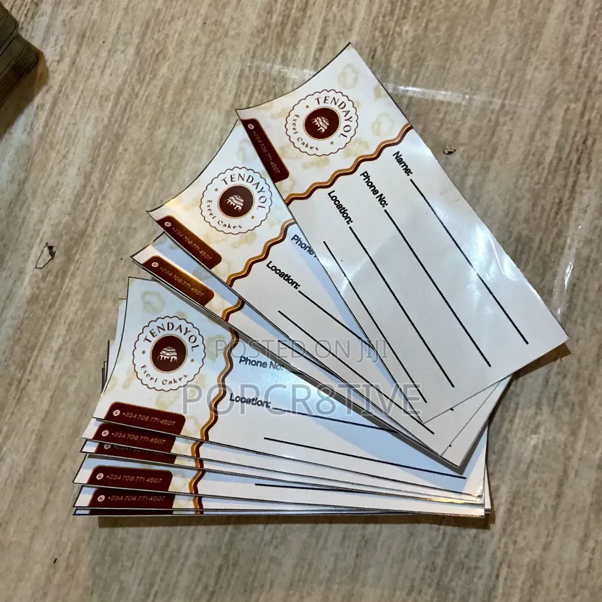 Delivery Sticker