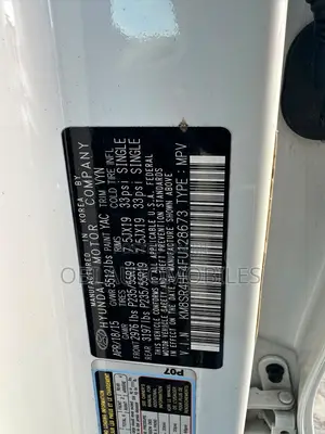 Hyundai Santa Fe 2015 White