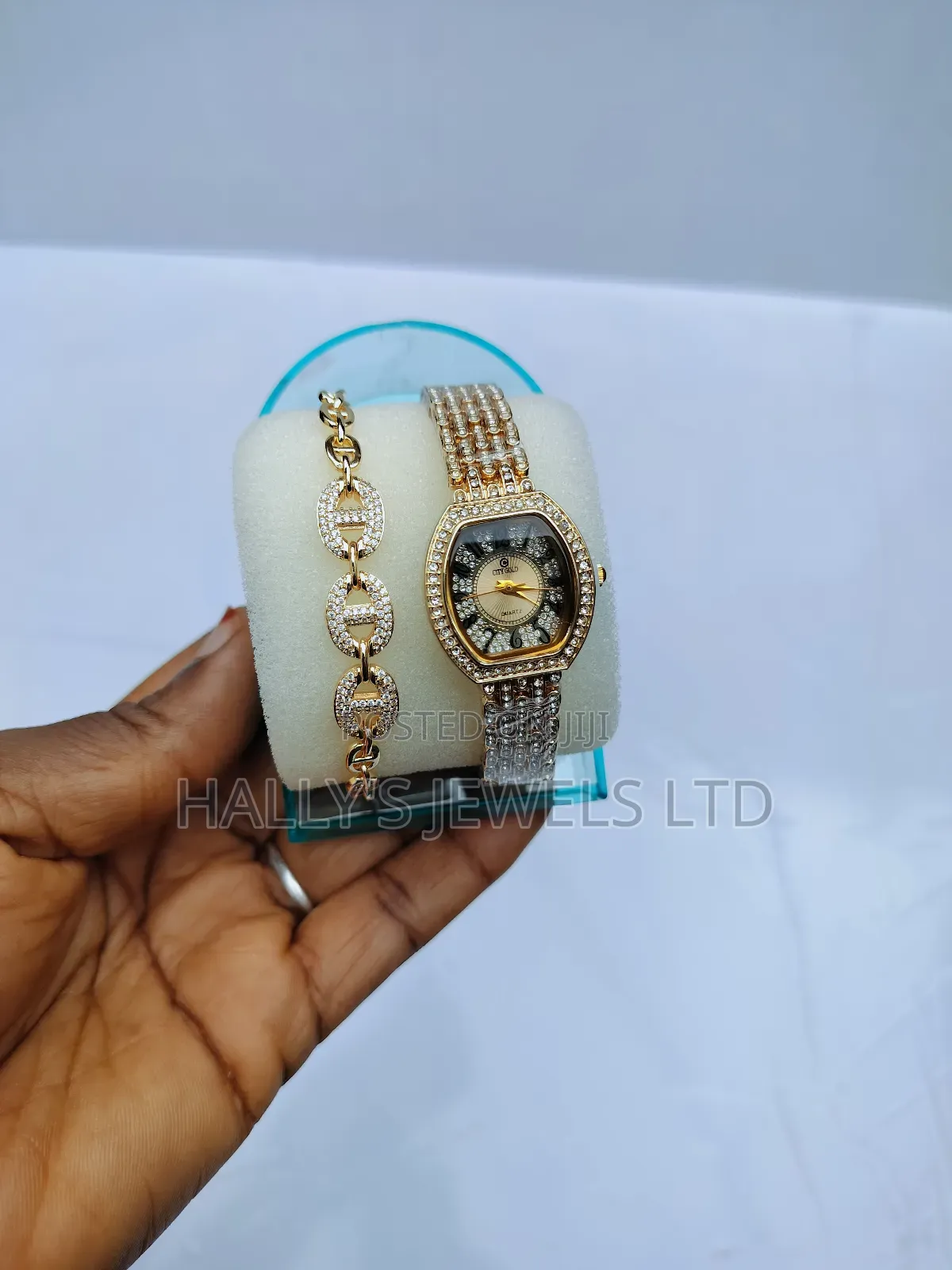 Wristwatch and Bracelet Set