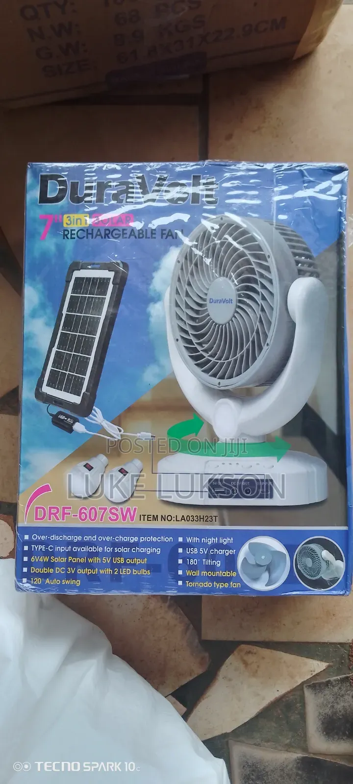 Duravolt Table Fan