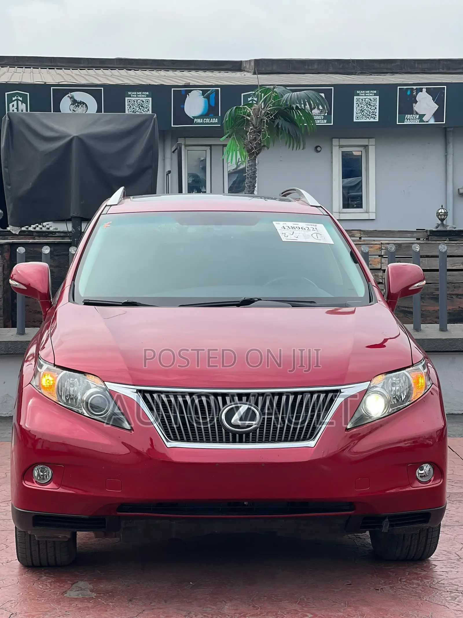 Lexus RX 2012 Red