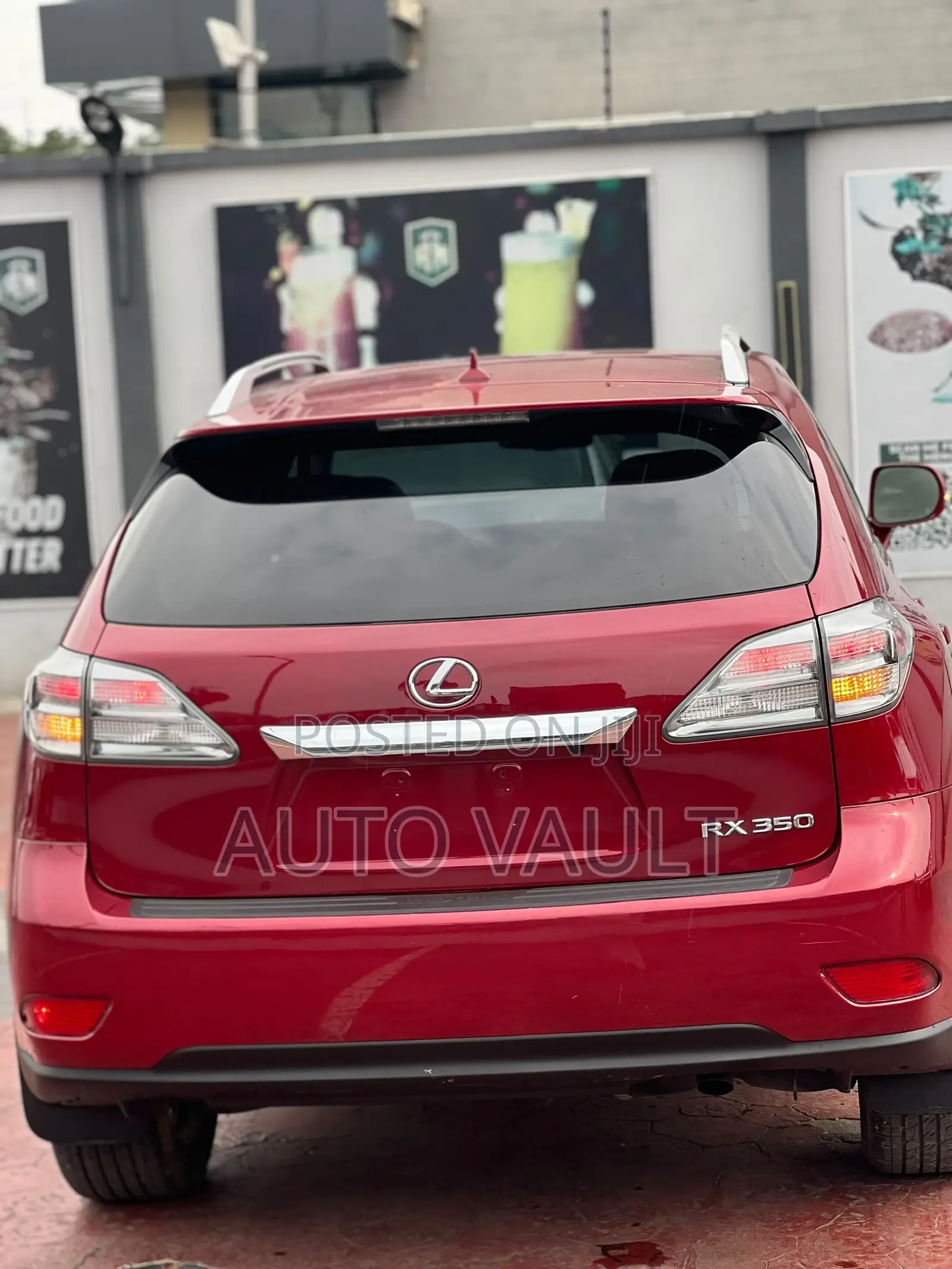 Lexus RX 2012 Red