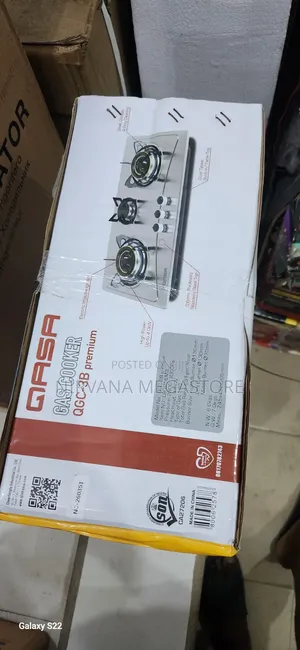 Qasa Table Top Gas Cooker 3B