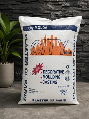 City Molda Plaster of Paris P.O.P Cement (40KG)