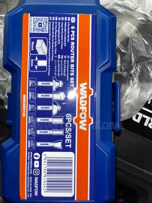 Wadfow 6-Piece 6mm Wood Router Bit Set WRKSR0106