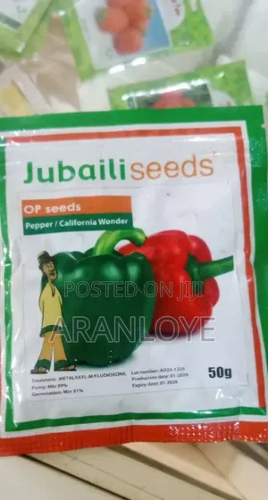 Premium High-Yield Pepper Seeds – Quality Agricultural Seeds