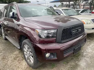 Toyota Sequoia Limited 4dr SUV (5.7L 8cyl 6A) 2011 Red