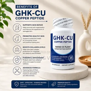 GHK-Cu Copper Peptide Dietary Supplement (120 Capsules)