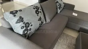 Gery Color Sofa With Center Table