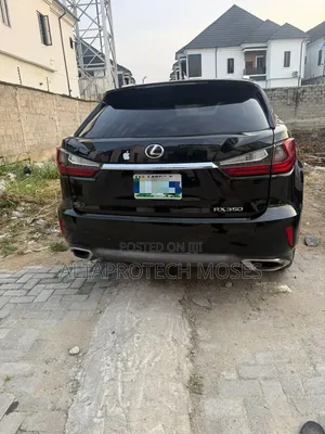 Lexus RX 350 F Sport FWD 2017 Black