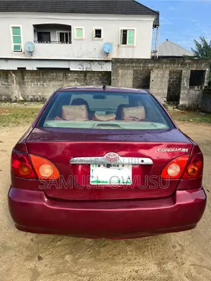 Toyota Corolla LE 2007 Red