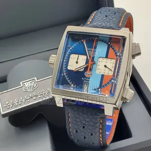 Original TAG HEUER CARRERAMen’s LeatherStrap 100% AUTHENTIC GUARANTEED