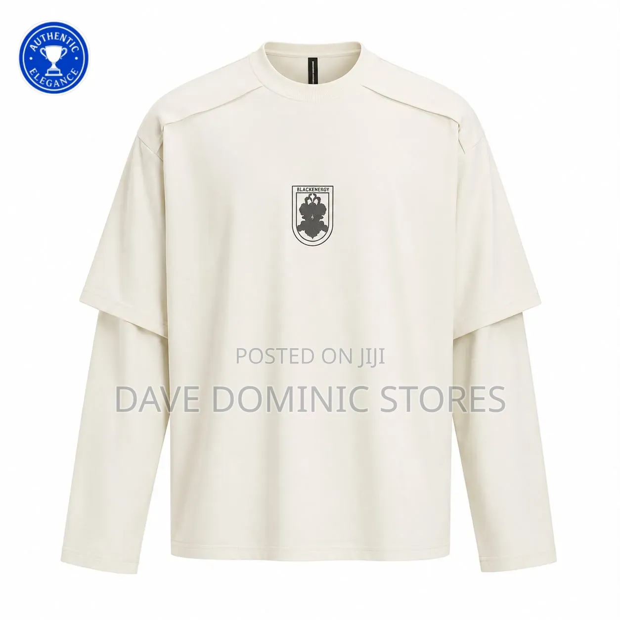 Luxury Double Hand Longsleeve Now Available in Store.