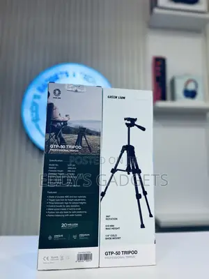 GTP-50 Professional Tripod | 360° Rotation