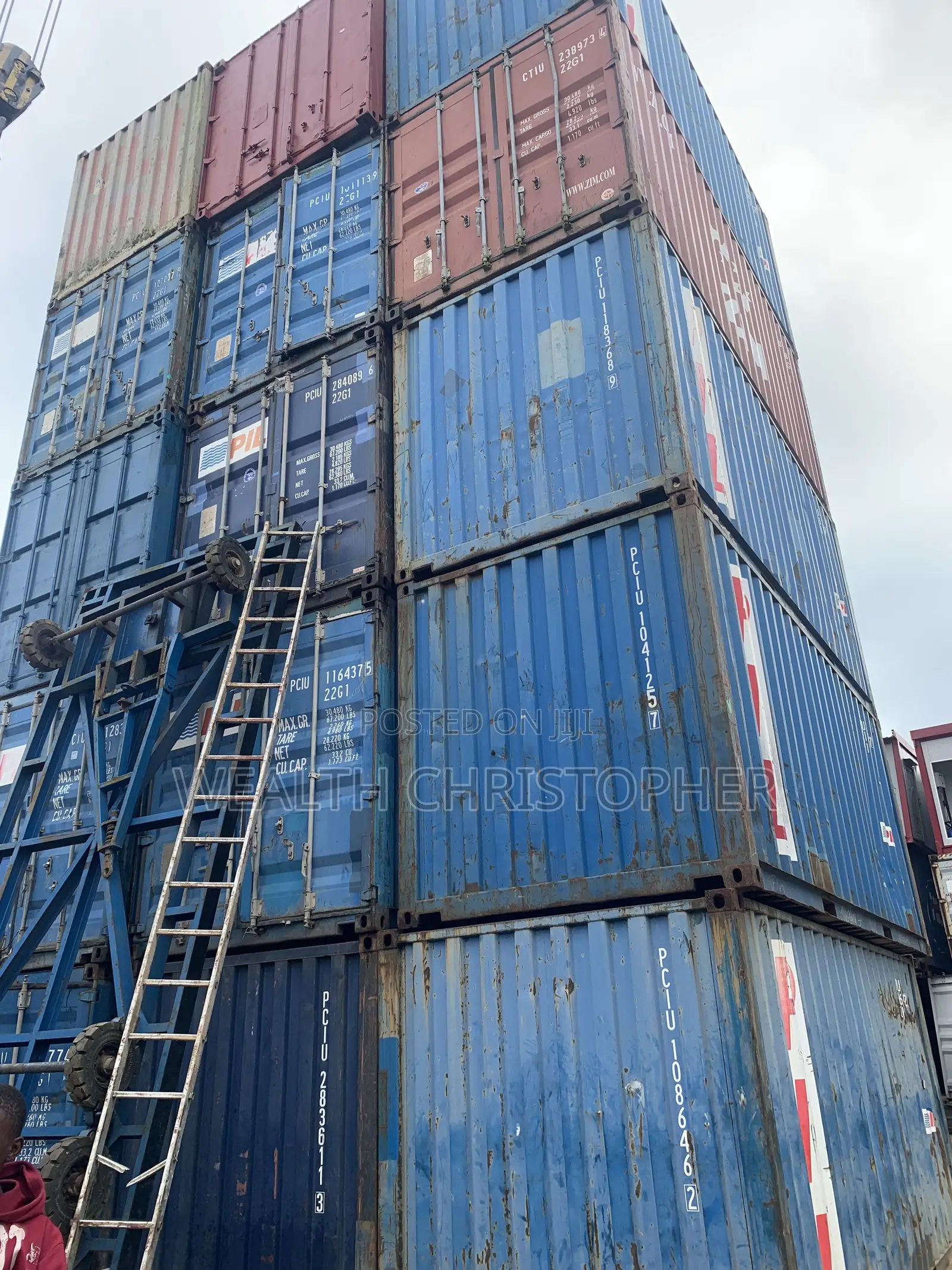Empty Shipping Container