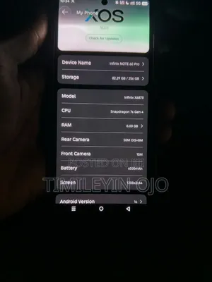 Infinix Note 60 Pro 256 GB Blue
