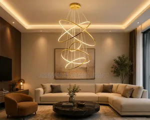 Modern Decor Led Forstaircase Chandeliers Lights for Living Room