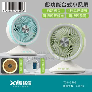 Rechargeable Fan 3 in 1 Rotating