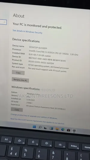 Laptop Microsoft Surface Laptop 7 8GB Intel Core i5 SSD 256GB