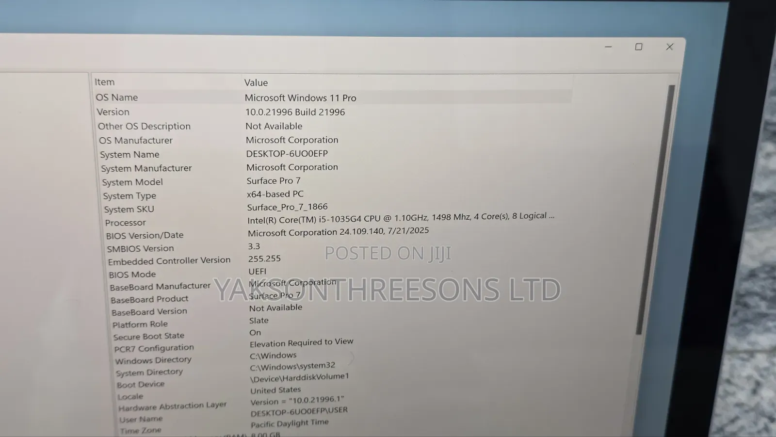 Laptop Microsoft Surface Laptop 7 8GB Intel Core i5 SSD 256GB