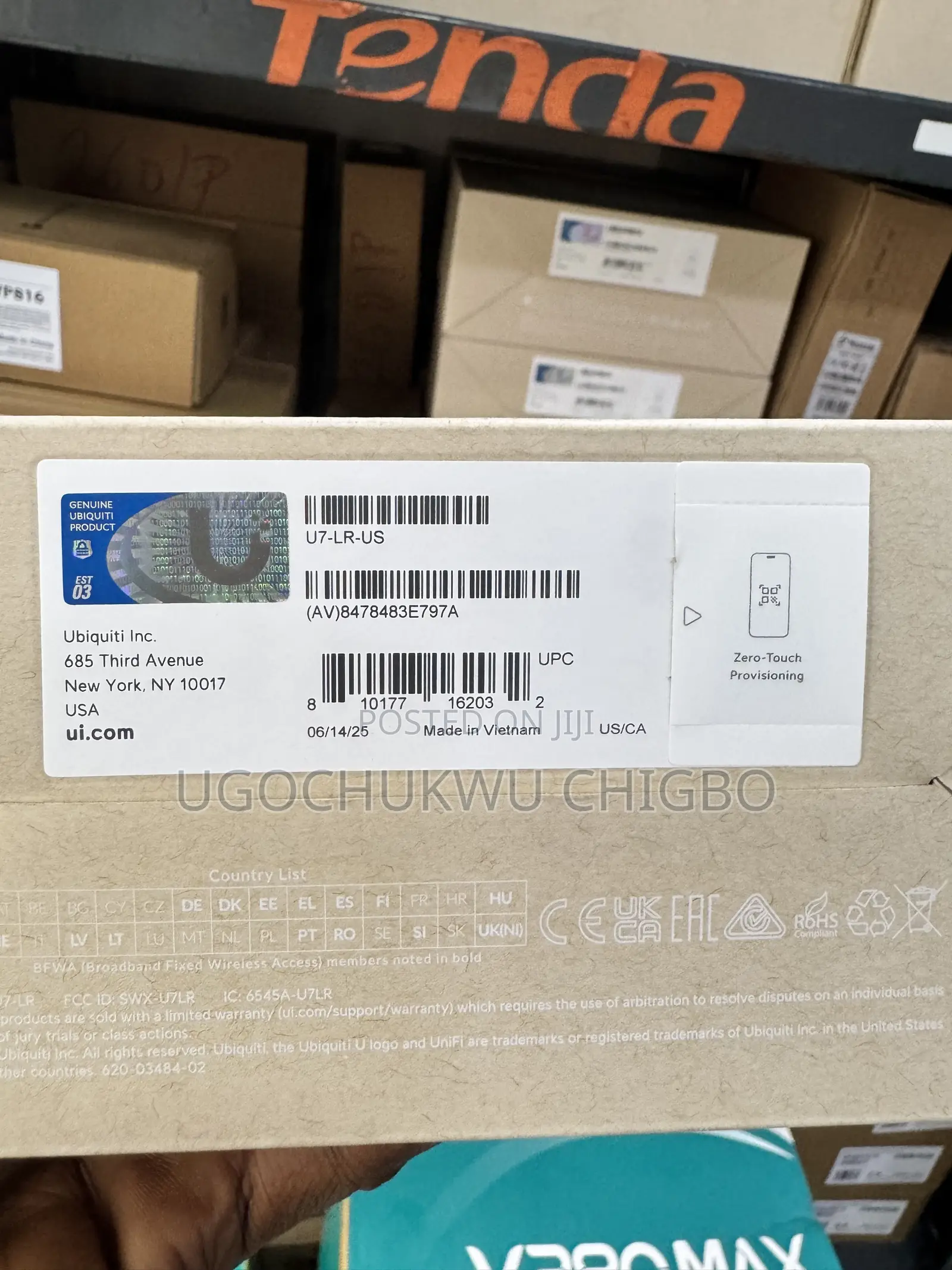 Ubiquity U7 Long Range Access Point U7-Lr-Us