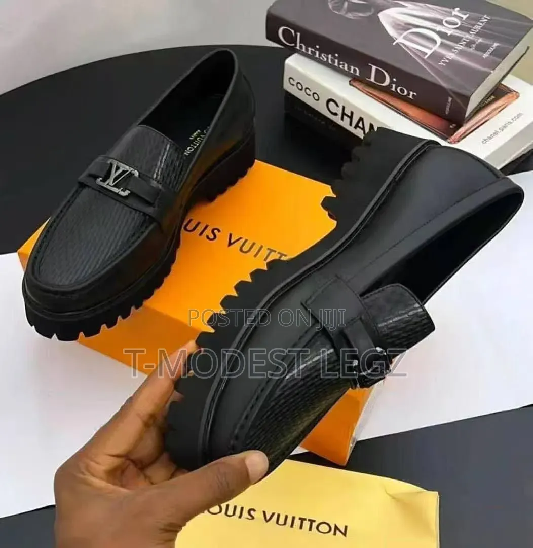 *Luxury Collection* Men’s Designer Lug-Sole Platform Loafers.