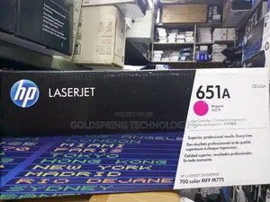 HP 651A (Ce343a) Magenta Toner Cartridge
