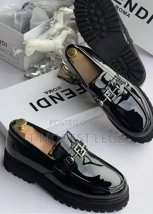 *Luxury Collection* Men’s Designer Lug-Sole Platform Loafers.