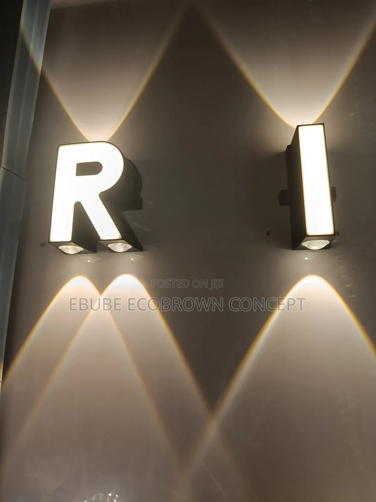 Alphabetical Wall Bracket Available